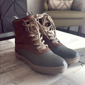 Xtratuf Lace Up Leather Ankle Boots